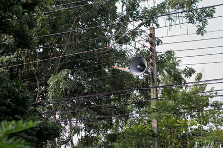 A public relation horn speakerの写真素材