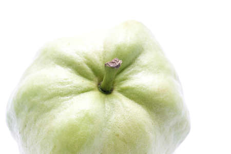Seedless guava on white backgroundの写真素材