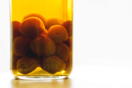 Japanese plum wine called umeshu