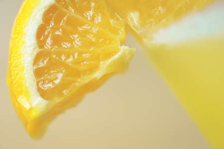 Classic passion tequila cocktail  on wooden backgroundの写真素材