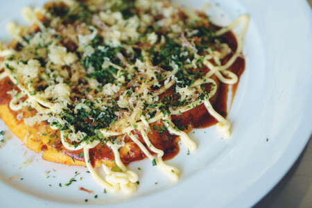 Traditional Philippine rice cake bibingkaの写真素材