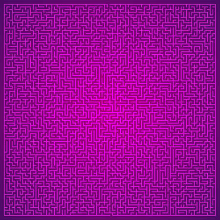 Maze. Labyrinth with Entry and Exit.のイラスト素材