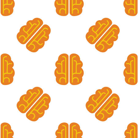 Brain icon pattern.のイラスト素材