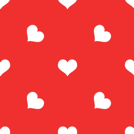 Seamless Pattern with hearts. Valentines Day background.のイラスト素材