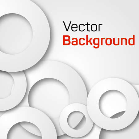 Paper rings abstract backgroundのイラスト素材
