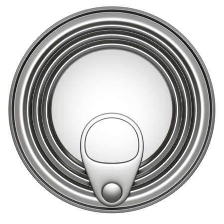 Canned food 3D render
