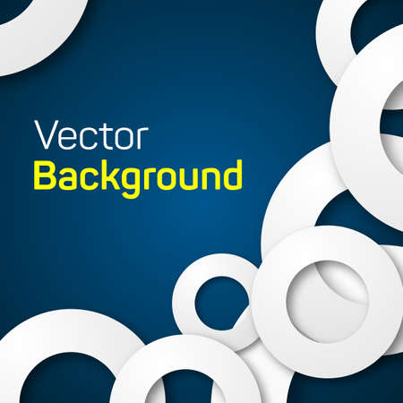 Paper rings abstract backgroundのイラスト素材