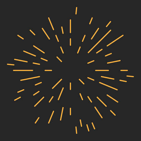 Starburst or Sunburst Design Elementのイラスト素材