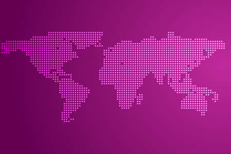 Worldmap template vectorのイラスト素材