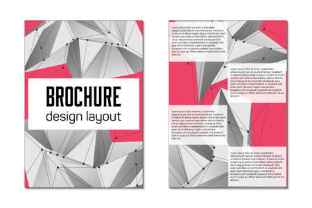 Brochure template vector layout.のイラスト素材