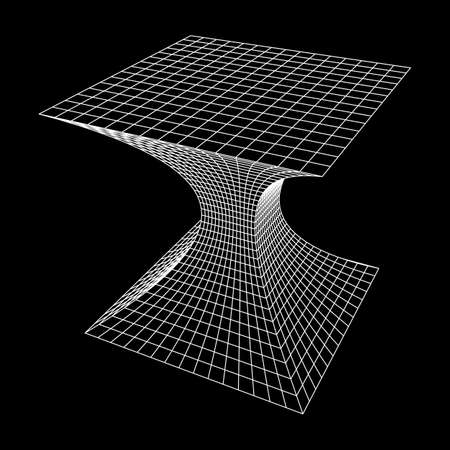 Wireframe Mesh Funnelのイラスト素材