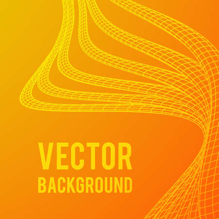Low poly vein or wire wireframe mesh background.のイラスト素材