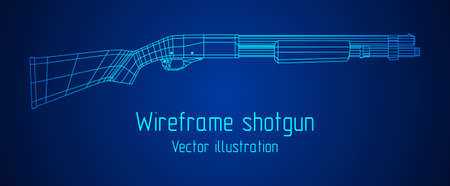 Shotgun rifle hunting carbineのイラスト素材