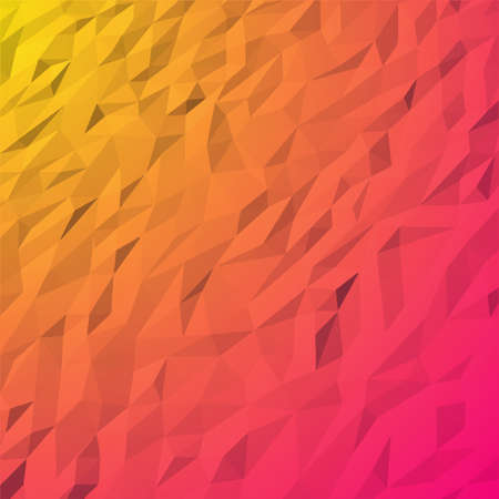 Abstract triangular low poly style vector gradient backgroundのイラスト素材
