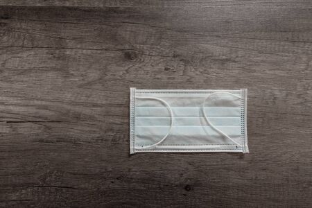 Personal protective equipment against viruses, personal hygiene concept, medical masks. Protection against infections and coronovirusの写真素材