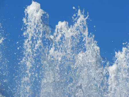 Splashes of founuain