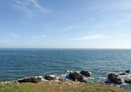 Ocean landscapeの写真素材