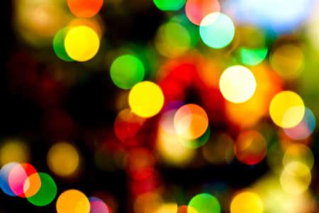 New year lights bokeh view. Cristmas colorful pics.