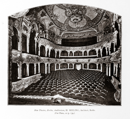 Old photo in Academy Architecture magazin, 1896, page scan. Editorial use.のeditorial素材