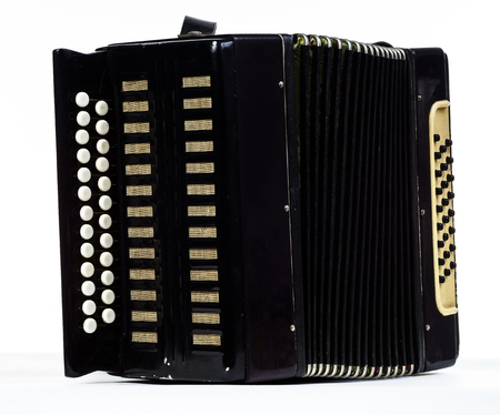 Classic vintage bayan close-up view