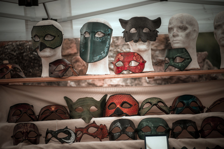 Editorial,14st June 2015: Chatenois, France: Fete des Remparts de Chatenois. Fancy-dress medieval holiday and festival in old castle.のeditorial素材