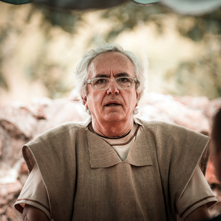 Editorial,14st June 2015: Chatenois, France: Fete des Remparts de Chatenois. Fancy-dress medieval holiday and festival in old castle.のeditorial素材