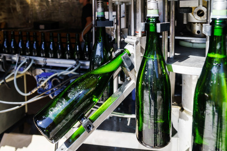 Champagne producing and bottling in Alsace, France. Small wine-producing business.