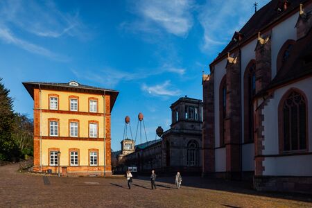 Editorial: 16th February 2019: Baden-Baden, Germany. Sunny day street viewのeditorial素材