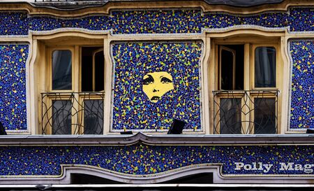 Editorial: 25th October 2019: Paris, France. The streets of Paris in Octoberのeditorial素材