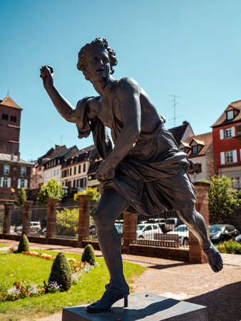 Rohan's Palace in Saverne, Alsace. Summer sunny day. Tourism and travel.. Franceのeditorial素材