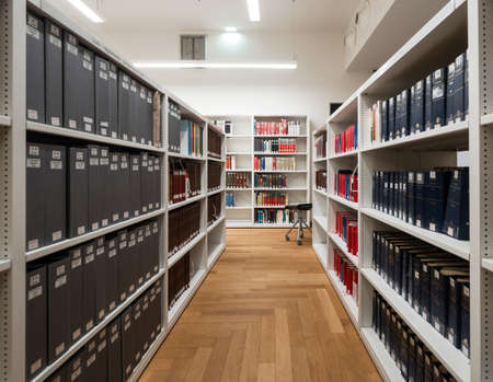 Antique books in the depositories of the Strasbourg library. History, learning, an opportunity to...