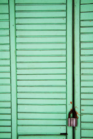 Line wooden texture with lock for your designの写真素材