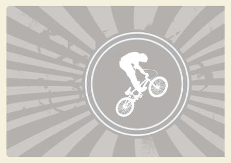 illustration of cyclistのイラスト素材