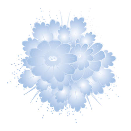 Abstract Beautiful Seamless pattern with floral backgroundのイラスト素材