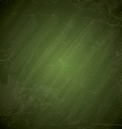 Green chalkboard background Grunge texture. Vector illustrationのイラスト素材