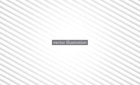 White Geometric Background with Lines. Vector Illustration.のイラスト素材