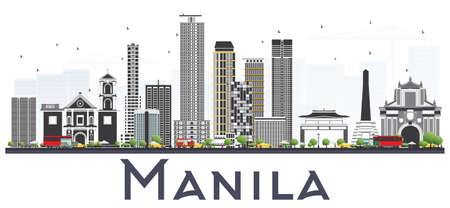 Vector of Manila Philippines City - ID:95186293 - Royalty Free Image