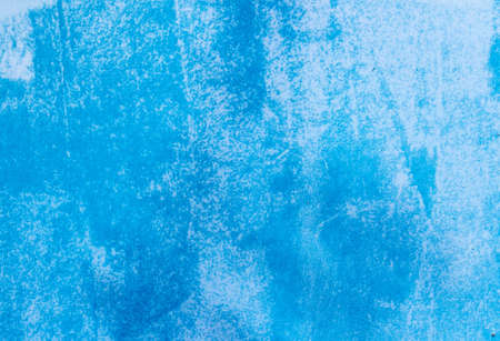 Dirty blue paint backgroundの写真素材