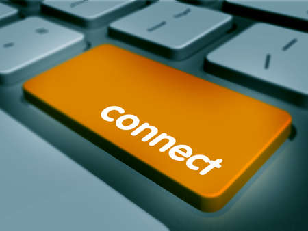 Computer keyboard keys labeledの写真素材
