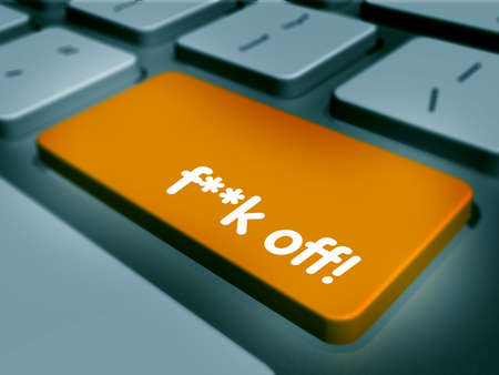 Computer keyboard keys labeledの写真素材