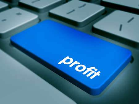 Computer keyboard keys labeledの写真素材