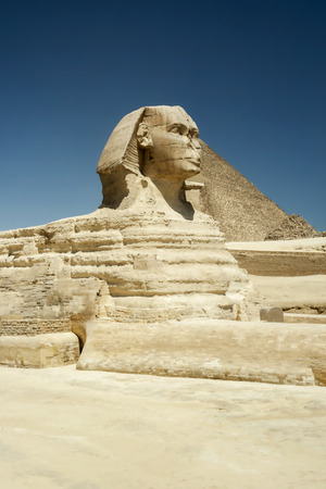 The Sphinx at Gisaの写真素材