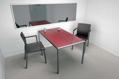 Interrogation roomの写真素材