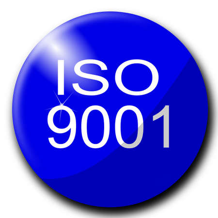  	iso 9001 sign international standardsのイラスト素材