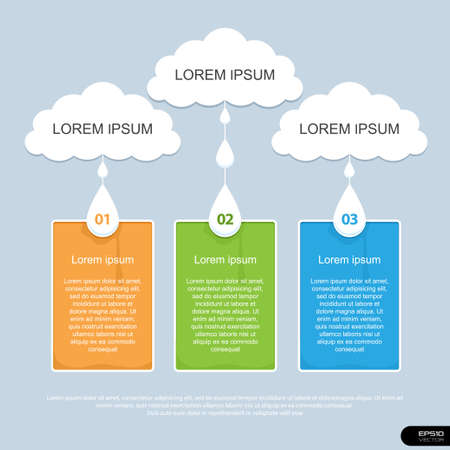 Infographics Presentation Template 10のイラスト素材