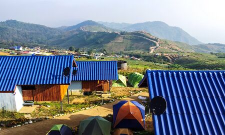 Living on the hill , Phutubberk, Thailandの写真素材