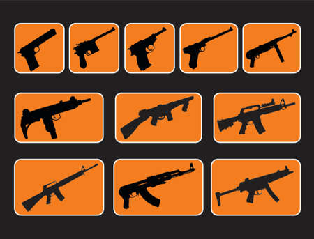 illustrated gunsのイラスト素材