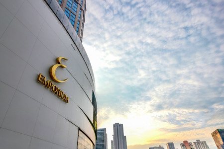 BANGKOK, THAILAND - NOVEMBER 5, 2016: The Emporium Shopping Mall, Bangkok Skylines on Sukhumvit...