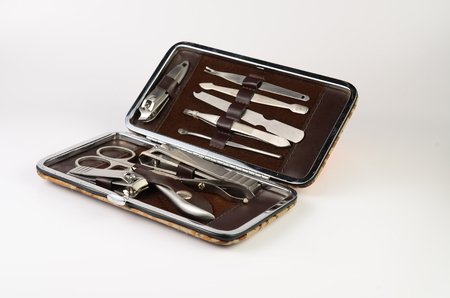 Tools of manicure setの写真素材