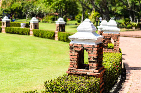 park decorated antique styleの写真素材